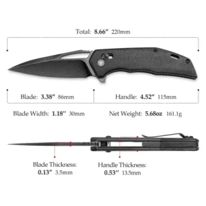 Сгъваем нож Trivisa Vela-04B