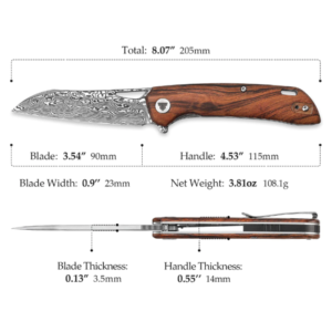 Сгъваем нож Trivisa Aries-01
