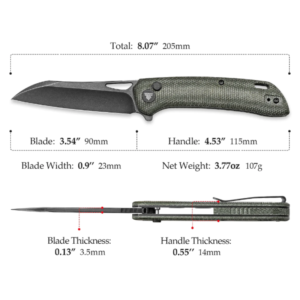 Сгъваем нож Trivisa Aries-04G