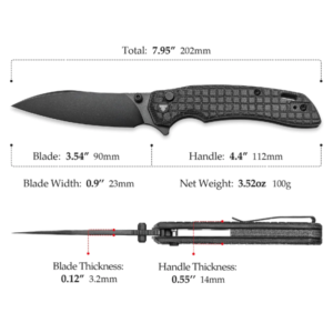 Сгъваем нож Trivisa Aur-04B