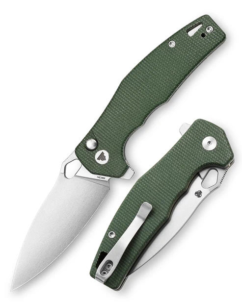 sgyvaem-noj-folding-knife-trivisa-corvus-04g-14c28n-stomana-button-lock-zelena-mikarta-green