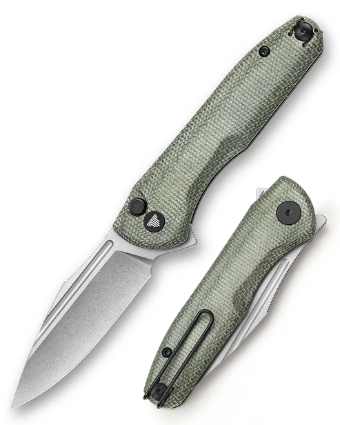 sgyvaem-noj-folding-knife-trivisa-antliae-04gm-button-lock-14c28n-zelena-micarta-green