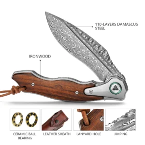 Сгъваем нож Trivisa Lepus-01