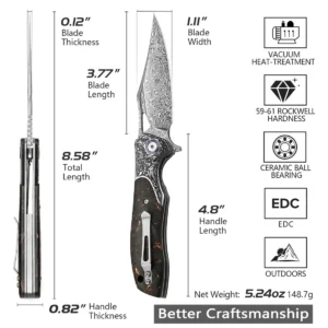 Сгъваем нож Trivisa Apus-05