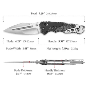 Сгъваем нож Trivisa Intruder-03BW