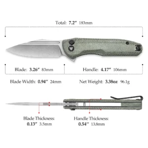 Сгъваем нож Trivisa Antliae-04GM