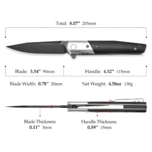 Сгъваем нож Trivisa Leominor-03B