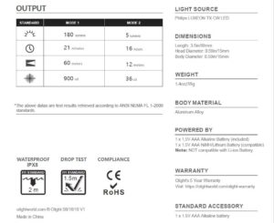 Olight i3T EOS 180lm - Desert Tan