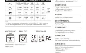 Olight Baton 3 Pro 1500lm NW - Desert Tan