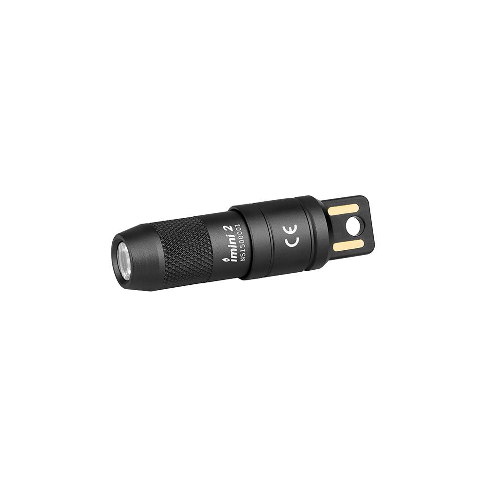 fener-flashlight-ilight-imini-2-cheren-black-50-lumena-21=metra-dalekobojnost-80mah-battery-magnitno-zarejdane-magnetic-charging-small-keychain-kluchodurjatel