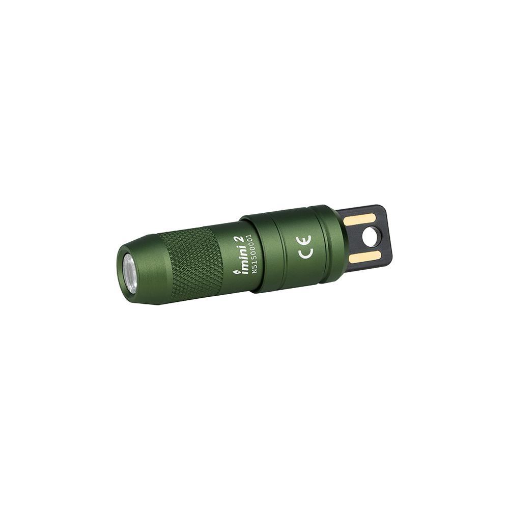 mini-fener-flashlight-olight-imini-2-od-green-zelen-50-lumena-21-metra-dalekobojnost-80mah-battery-keychain-kluchodyrjatel
