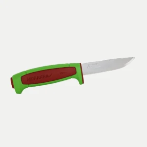 fiksiran-noj-mora-knife-basic-546-stainless-steel-limited-edition-2024-dala-red-ivy-green-sintetichna-kaniq-shvedska-nerajdaema-stomana