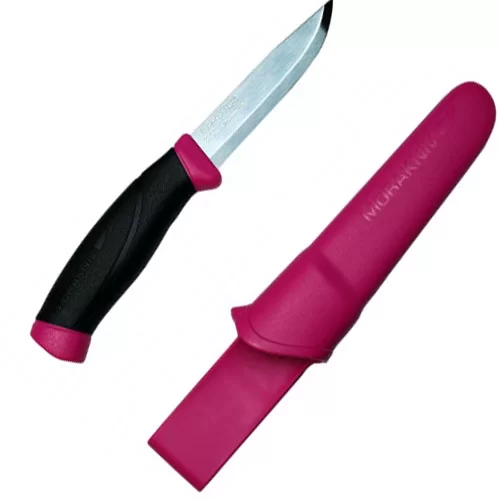 Нож Mora Companion Stainless Steel 103 мм Розов - Image 2