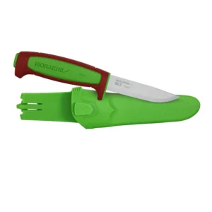 Нож Mora Basic 511 Carbon Steel Limited Edition 2024 red/green