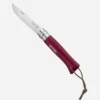 Нож Opinel No 8 неръждаема стомана цвят бордо