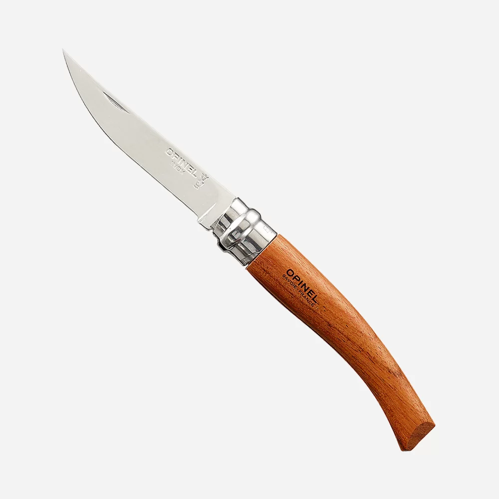 sgavaem-noj-folding-knife-opinel-les-effiles-nomer-8-12c27-afrikansko-durvo-bubinga-viroblock