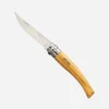 Нож Opinel Les Effiles No 8, неръждаема стомана, 8.5см, Маслиново дърво
