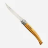 Нож Opinel Les Effiles No 10, неръждаема стомана, 10 см, Маслиново дърво