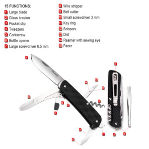 МУЛТИТУЛ С НОЖ RUIKE M31-B