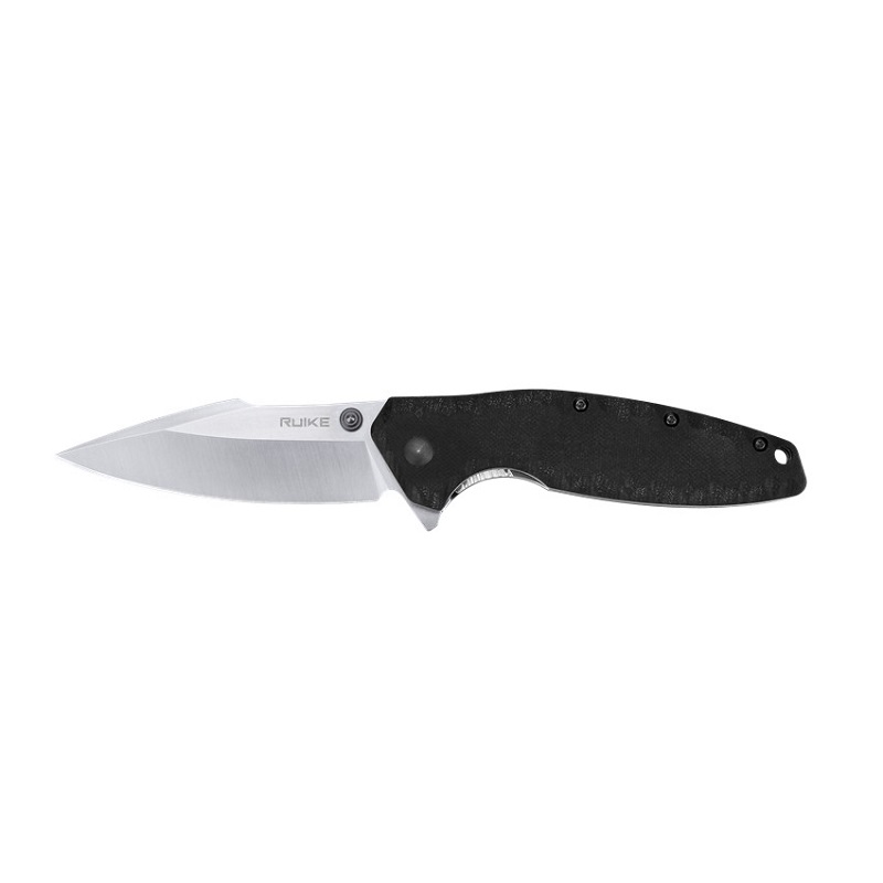 sgavaem-noj-folding-knife-ruike-p843-b-stomana-12c27n-dryjka-g10-420-stainless-steel-brush-finish-cheren