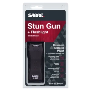 Електрошок и фенер Sabre 2-in-1 Stun Gun and Flashlight с калъф за колана