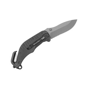 Сгъваем тактически нож ESP RK-01-S 8.9cm BLK Комбинирано Острие
