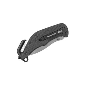Сгъваем тактически нож ESP RK-01-S 8.9cm BLK Комбинирано Острие