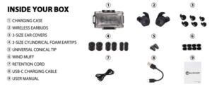 Активни антифони Earmor M20T Shockwave Bluetooth