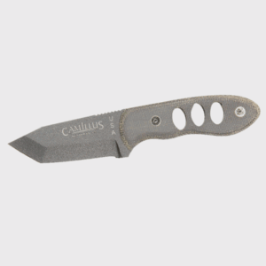 fiksiran-nozh-knife-camillus-choker-1095-micarta-grey usa