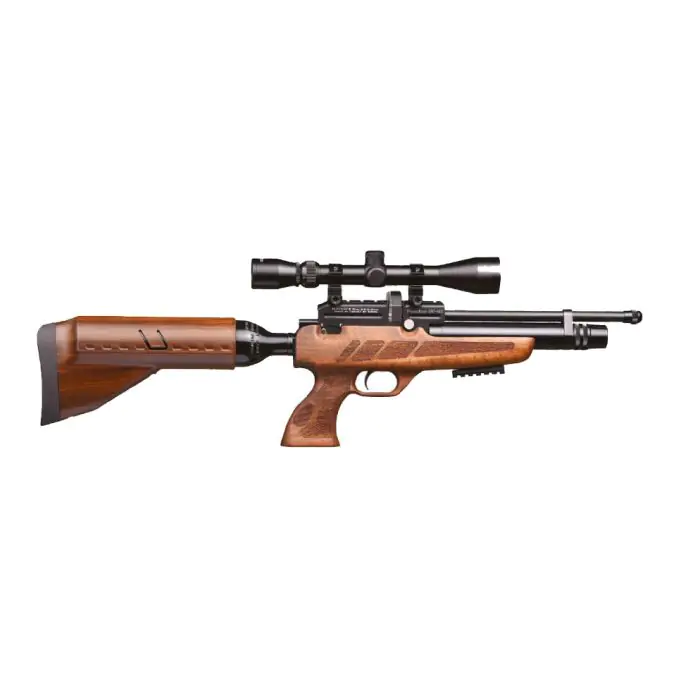 vazdushna-pusk-air-rifle-kral-arms-puncher-pcp-mp02-walnut-cal-5.5-44-jaula-1050-fps-200-bar