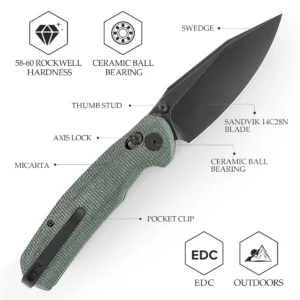 Сгъваем нож Trivisa Hornet-04G