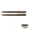 Химикалка Fisher Space Pen Cap-O-Matic Ceracote Flat dark earth M4H265
