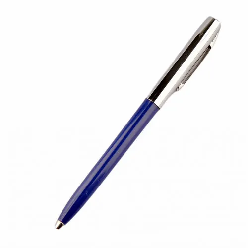 himikalka-fisher-space-pen-cap-o-matic-chrome-cap-blue-barrel-775-bl