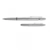 Химикалка Fisher Space Pen Brushed Chrome Bullet 400BRCCL с клипс в подаръчна кутия