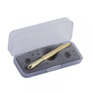 Химикалка Fisher Space Pen Antimicrobial Raw Brass Bullet - 400-RAW с подаръчна кутия