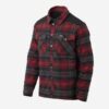 Яке тип Риза Helikon-tex Winter Warden Shirt Slate Crimson Plaid