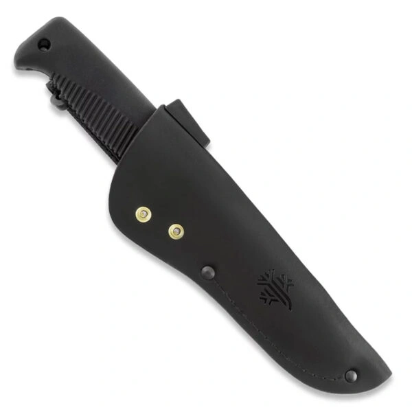 Нож Peltonen M07 Ranger Puukko, 80CrV2 PTFE Teflon - Black Leather - Image 2