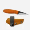 Нож Peltonen Knives Pikkusissi M23 puukko, 80CrV2 - Orange Kydex
