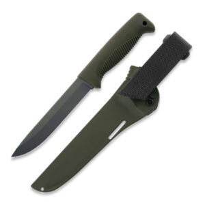 Нож Peltonen Knives Sissipuukko M95 Cerakote 80CrV2 - Green Composite