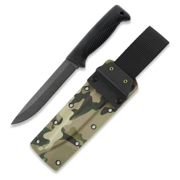 Нож Peltonen Knives Sissipuukko M95 PTFE Teflon 80CrV2 - Multicam Kydex - Image 2