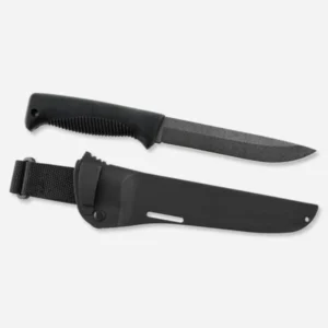 fiksiran-nozh-peltonen-knives-sissipuukko-m95-ptfe-teflon-80crv2-pte-compositna-plastmasova-kaniq-ptfe-teflon
