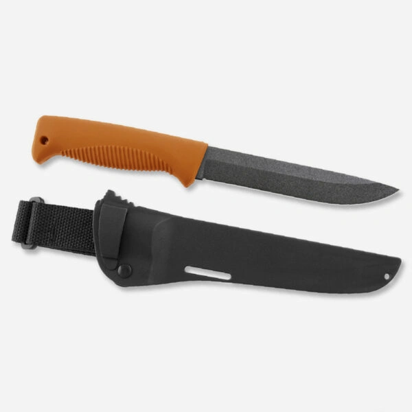 fiksiran-nozh-peltonen-knives-sissippuukko-m95-ptfe-teflon-80crv2-karbonova-stomana-kompositno-pllastmasova-kaniq-orange