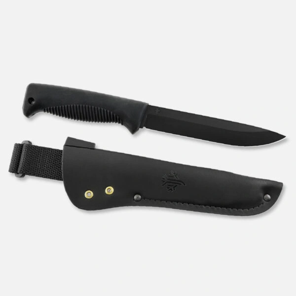 fiksiran-nozh-peltonen-knives-sissipuukko-m95-ptfe-teflon-80crv2-karbonova-stomana-koxhena-kaniq-balck