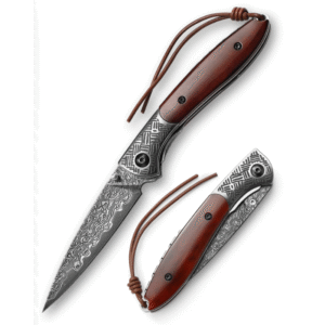 sgavaem-nozh-folding-knife-trivisa-piscis-austrinus-02b-67-sloq-damaska-stomana-10cr15comov-san-mai-bone-kost-liner-lock-keramichni-lageri
