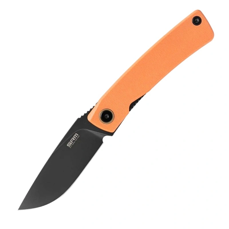 sgavaem-nozj-folding-knife-srm-105m-gb-druzhka-g10-stomana-14c28n-slip-joint-zakluchvane-oranjev