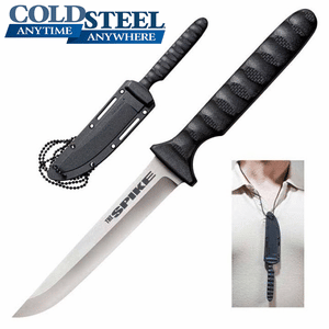 fiksiran-nozh-cold-steel-drop-point-spike-nemska-nerazhdaema-stomana-4116-griv-ex-dryzhka-secure-ex-kaniq-nozh-za-vrad-kompakten-nozh-edc-camping-ribolov