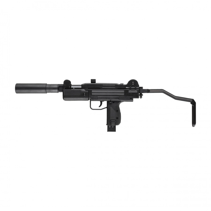 vazdushna-pushka-air-rifle-iwi-mini-uzi-ap-air-machine-gun-4.5-mm-7.5-jaula-za-trenirozki-chupeshta-cev